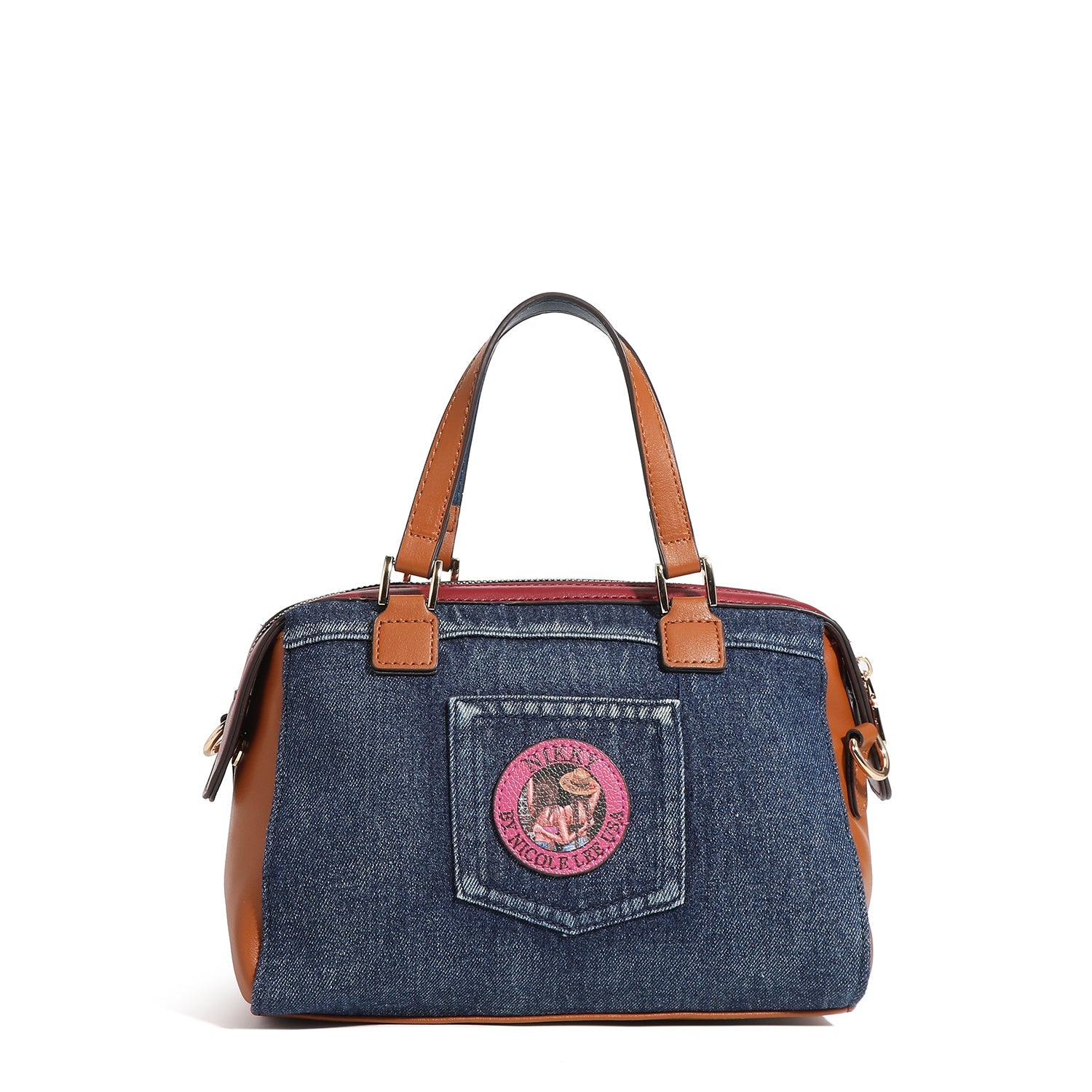BOSTON SMALL MESSENGER BAG <tc>Denim</tc>