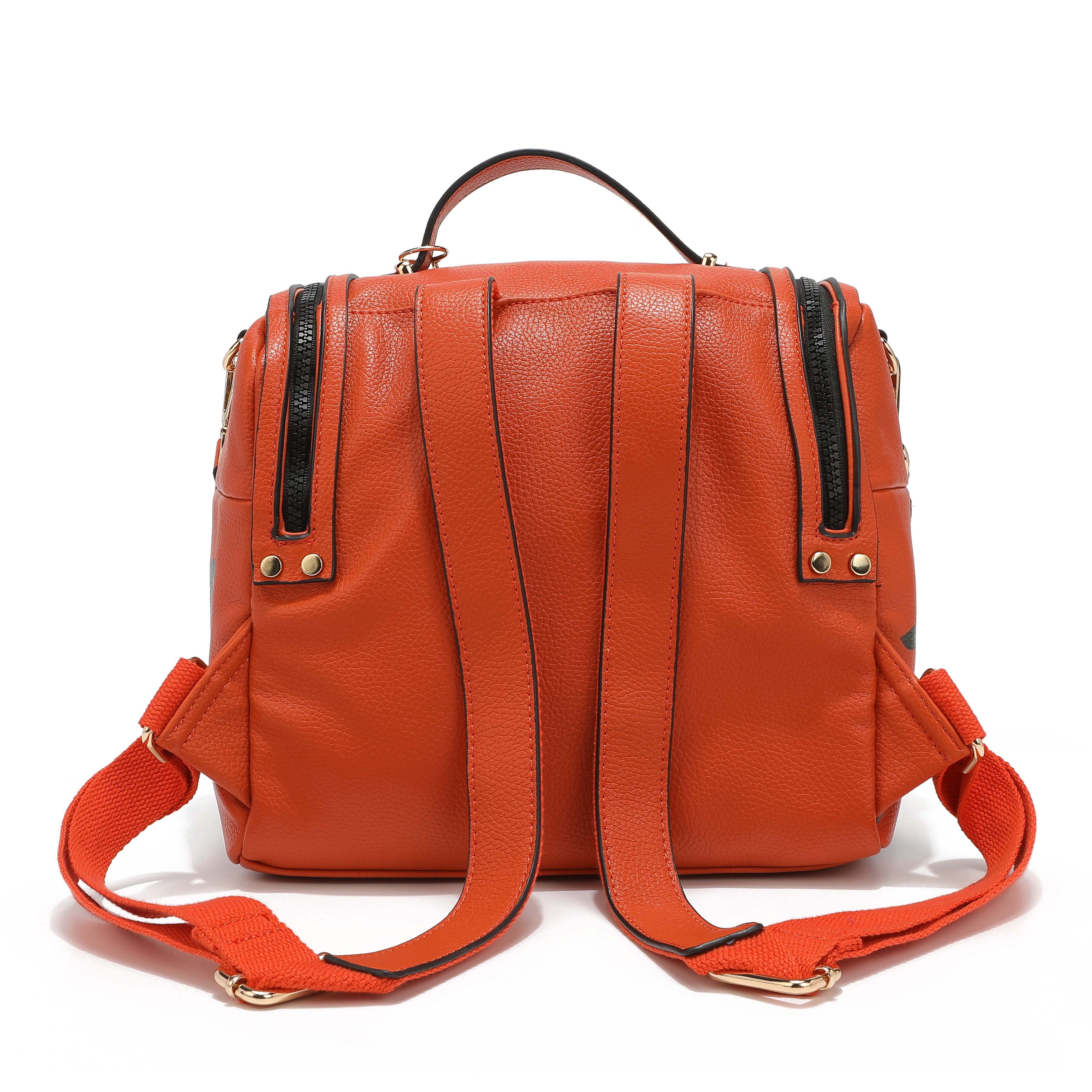 MOCHILA CREMALLERAS LATERALES "NICOLE LEE"