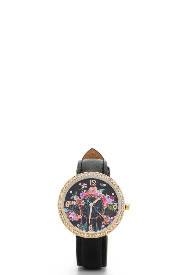 RELOJ CLÁSICO DE DIAMANTES