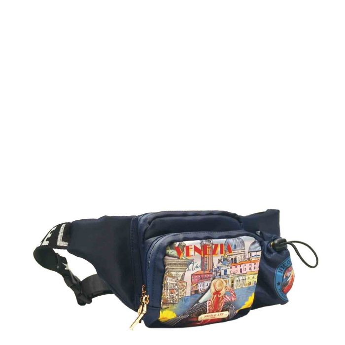 RIÑONERA SUAVE DE NYLON CON ESTAMPADO FASHION