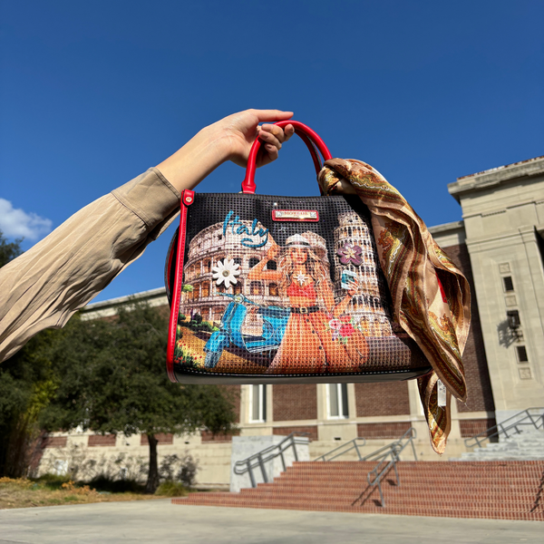 SATCHEL BAG (<tc>MARTHA TRAVELS ITALY</tc>)