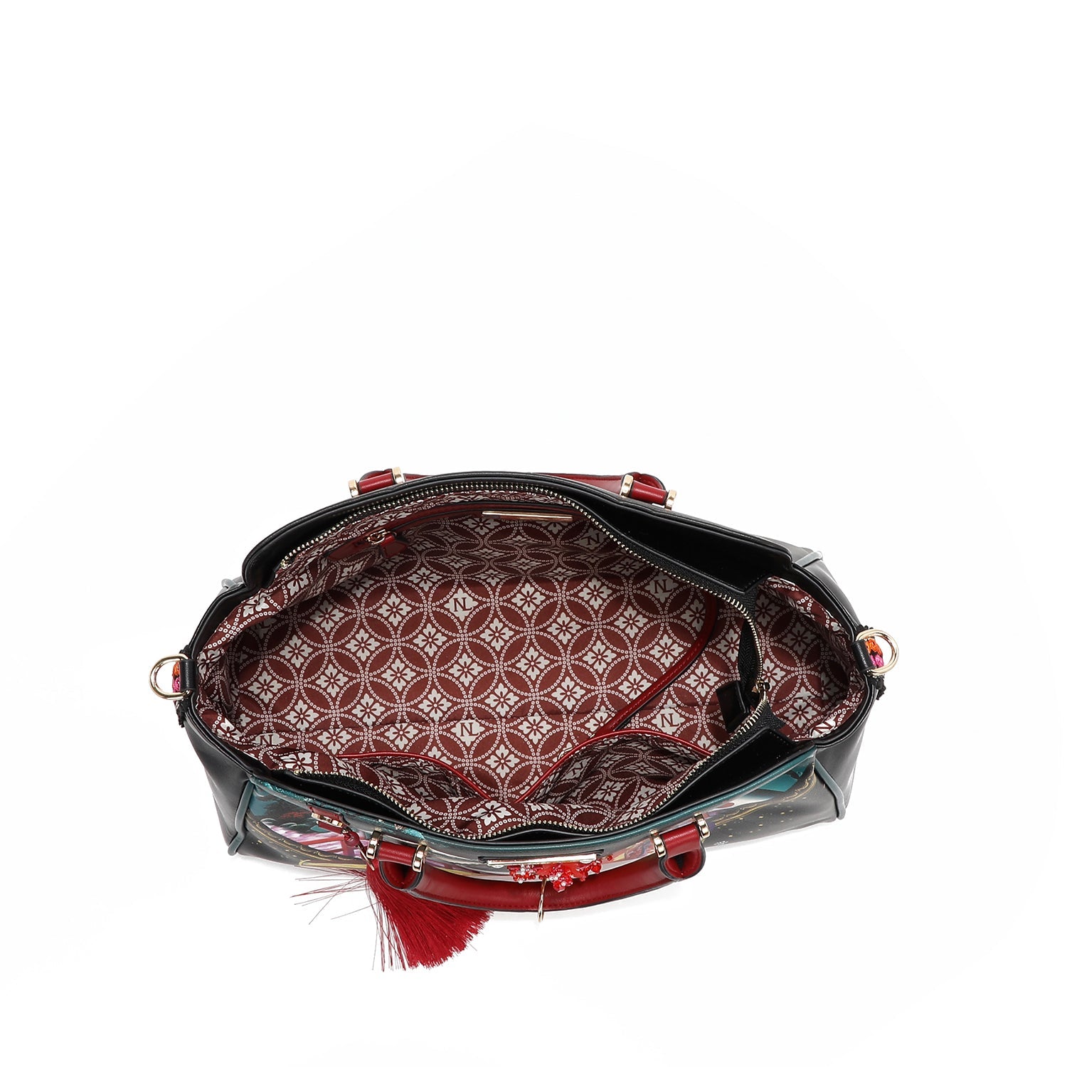 BOLSO DE MANO AMPLIO (AKIKO LA BELLEZA)