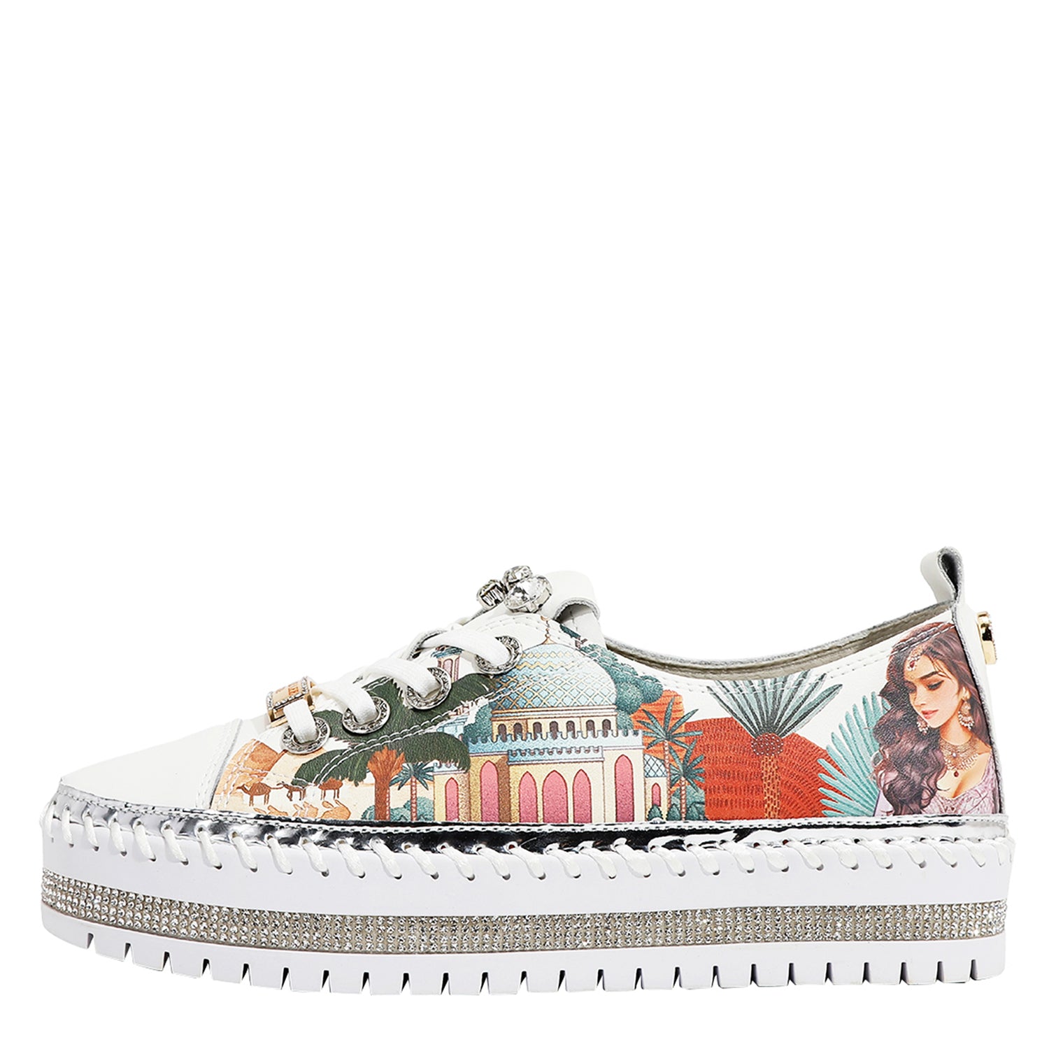 PETRA PLATEAU-SNEAKERS (<tc>QUEEN CLEOPATRA</tc>)