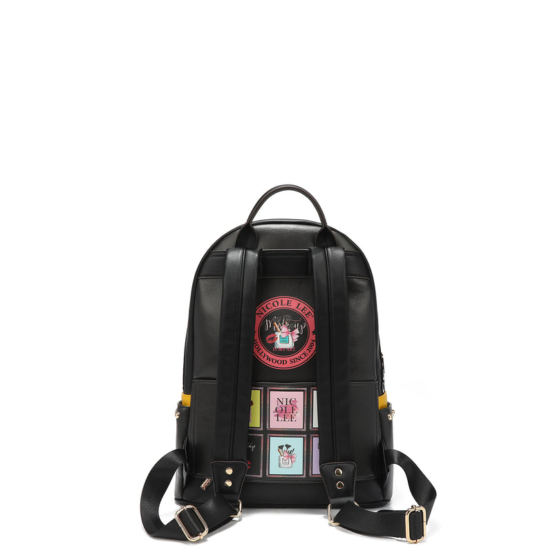Large computer backpack with USB port for load