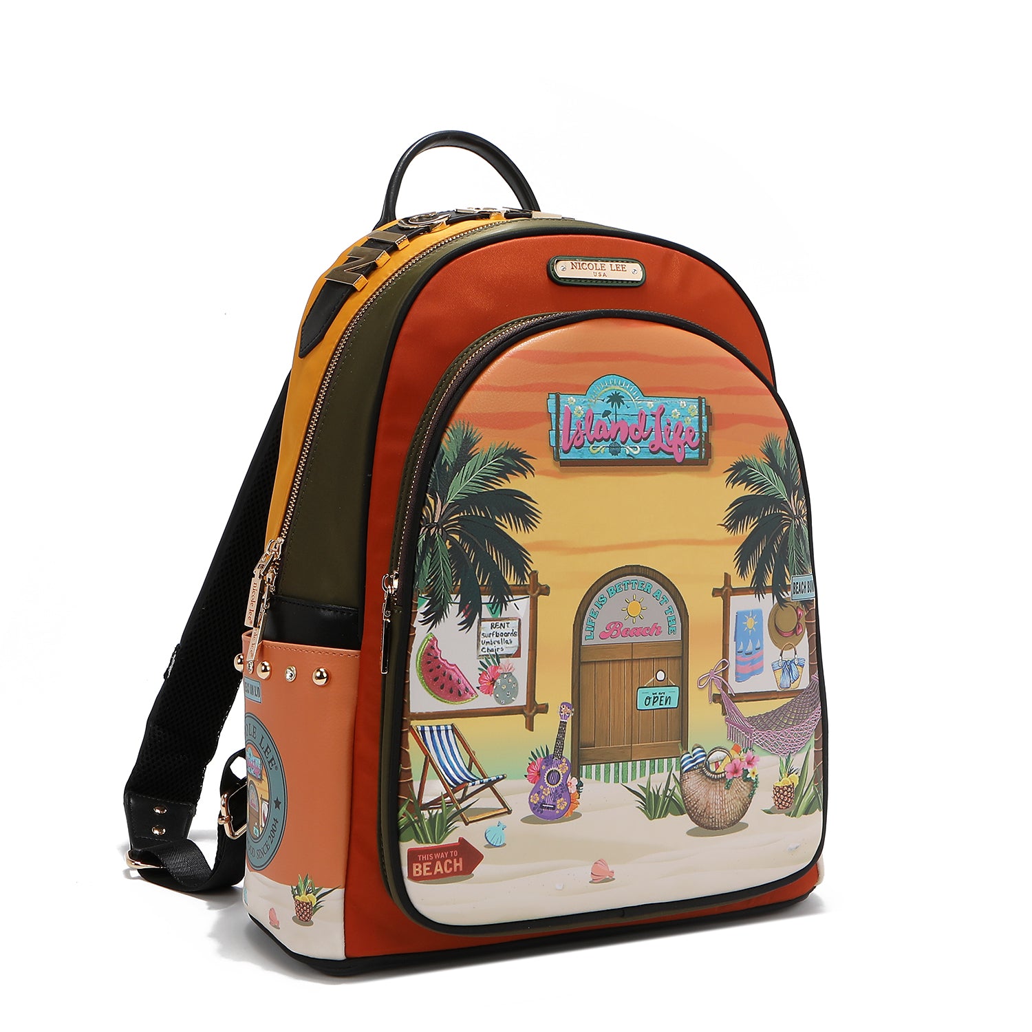 MOCHILA PARA PORTATIL CON PUERTO DE CARGA USB (SUN & SAND)