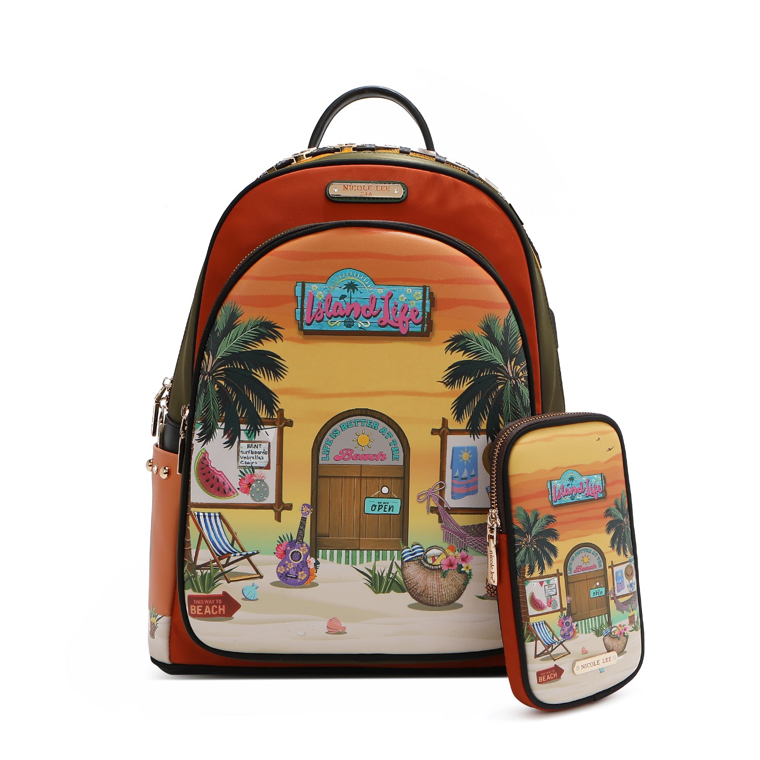 MOCHILA PARA PORTATIL CON PUERTO DE CARGA USB (SUN & SAND)