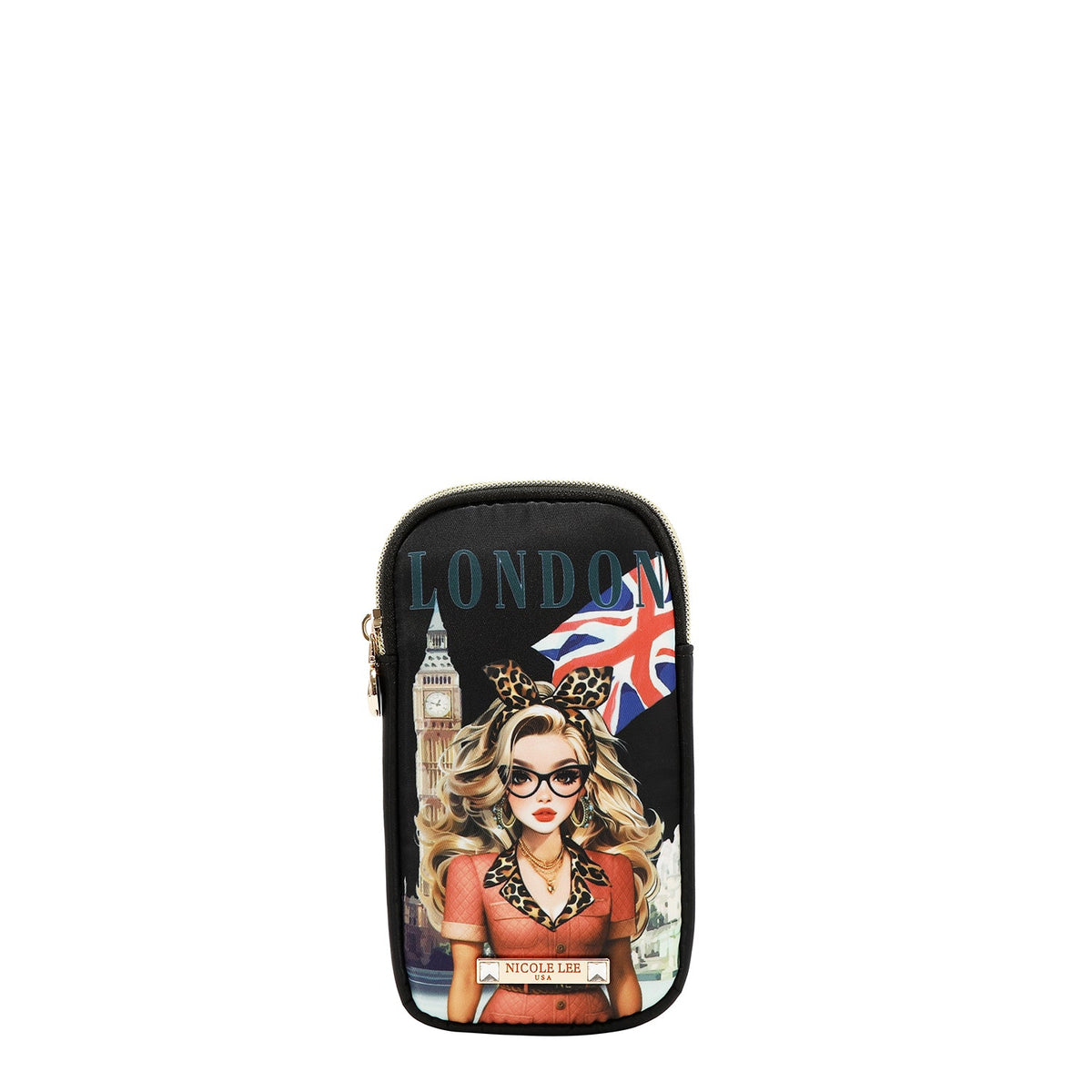 ORGANIZADOR PARA MOVIL Y GAFAS (LONDON EYE-NEGRO)