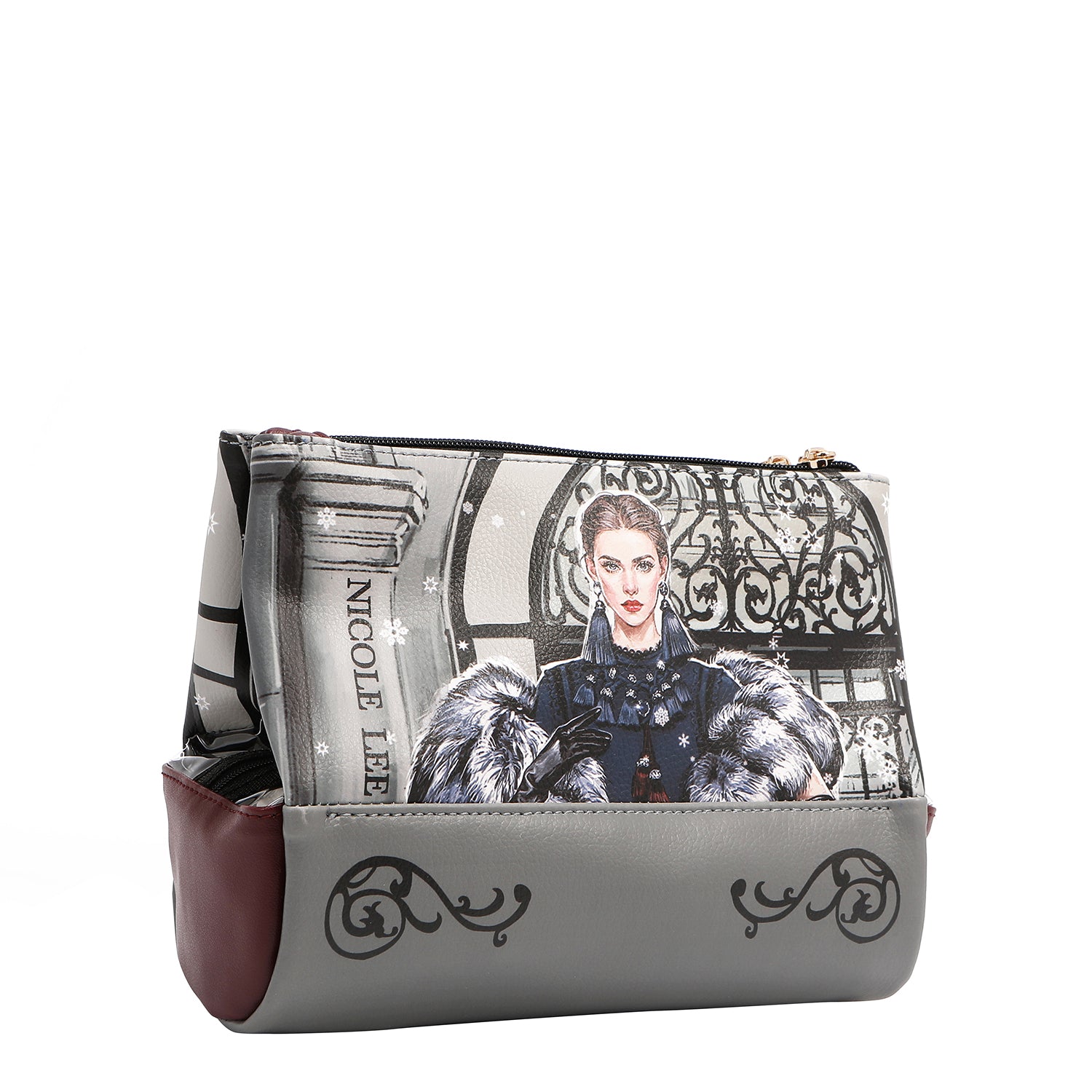 BOLSA ORGANIZADORA DE VIAGEM VERSÁTIL (<tc>MODA SNOWFLAKE</tc>)