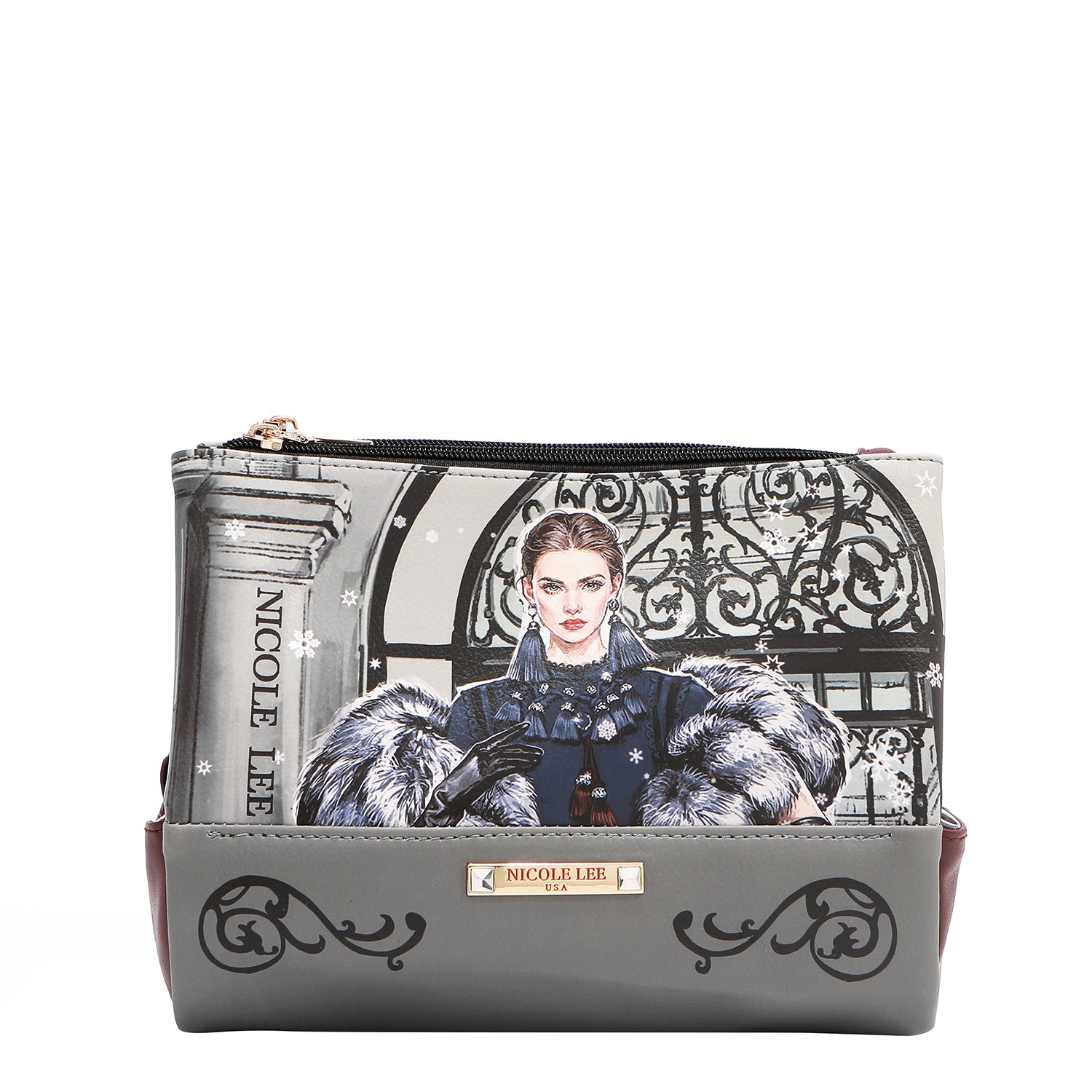 BOLSA ORGANIZADORA DE VIAGEM VERSÁTIL (<tc>MODA SNOWFLAKE</tc>)