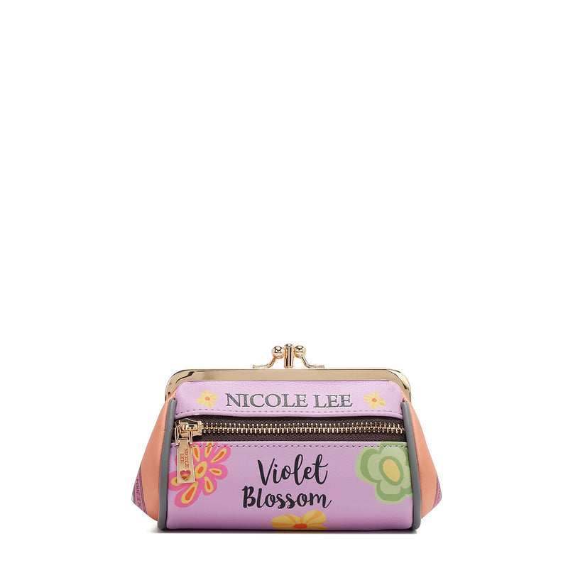 WALLET CASE WITH BRACELET (<tc>VIOLET BLOSSOM</tc>)