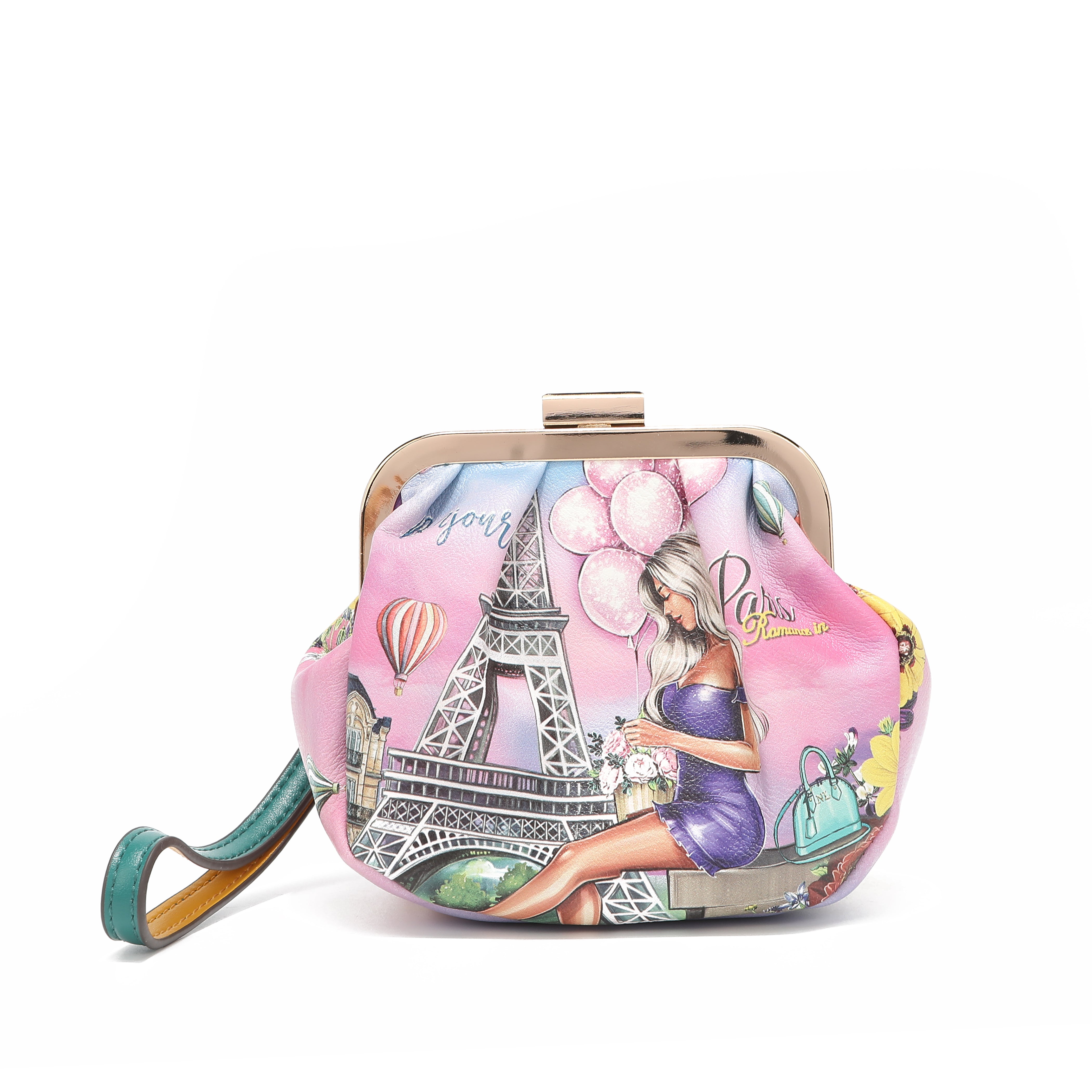 MONEDERO CON PULSERA