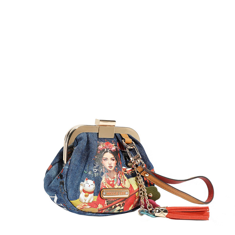 MINI PURSE WITH DENIM STRAP (<tc><tc>Ladies Night Out</tc></tc>)