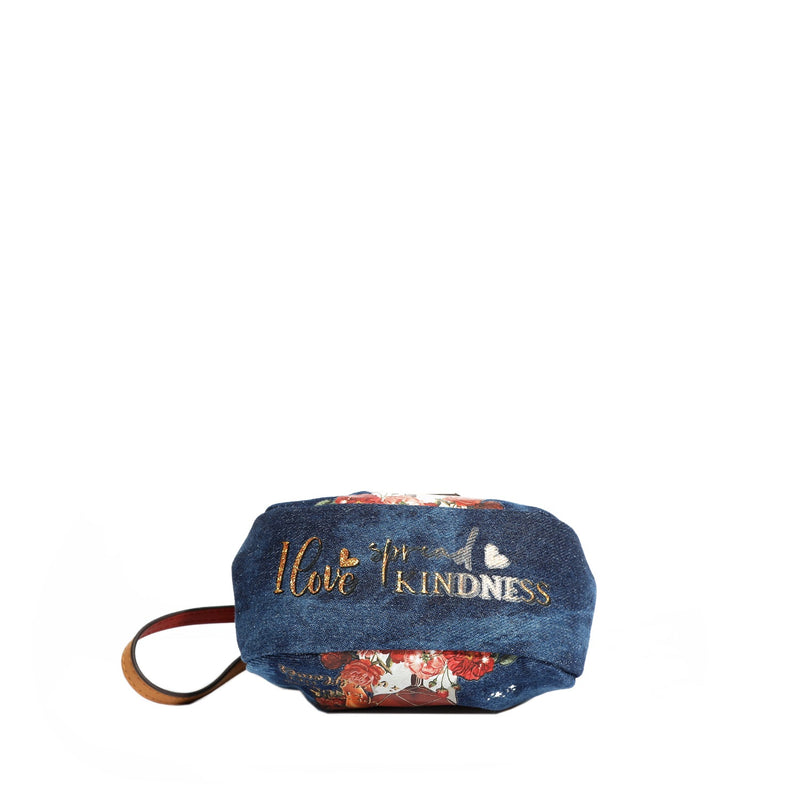 MINI PURSE WITH DENIM STRAP (<tc><tc>Ladies Night Out</tc></tc>)
