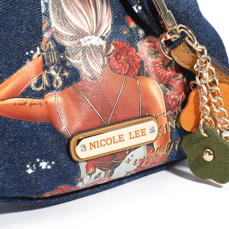MINI PURSE WITH DENIM STRAP (<tc><tc>Blind Date</tc></tc>)