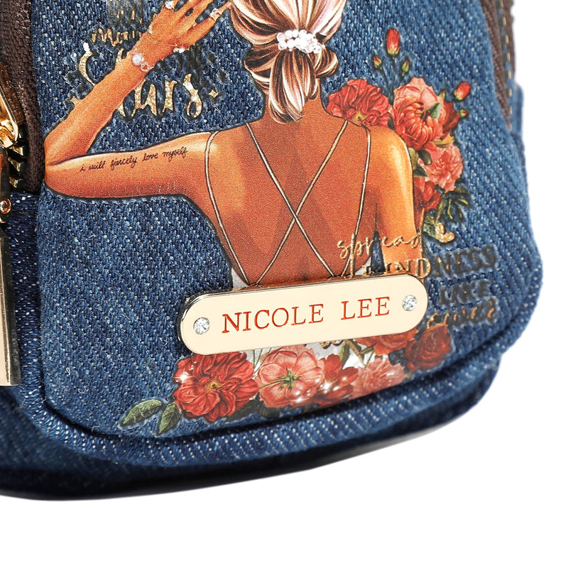 DENIM BACKPACK PURSE (<tc><tc>Ladies Night Out</tc></tc>)