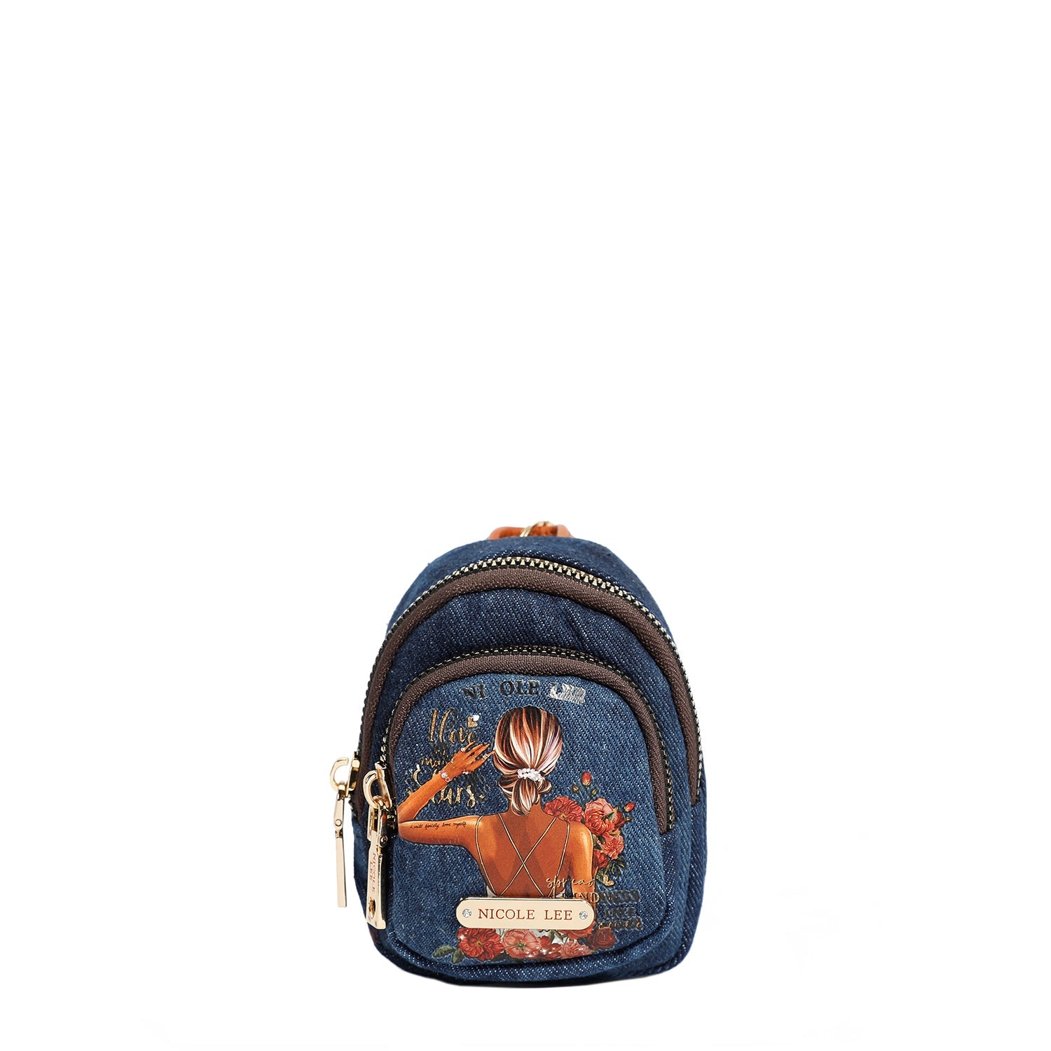MONEDERO MOCHILA DE DENIM (LADIES NIGHT OUT)