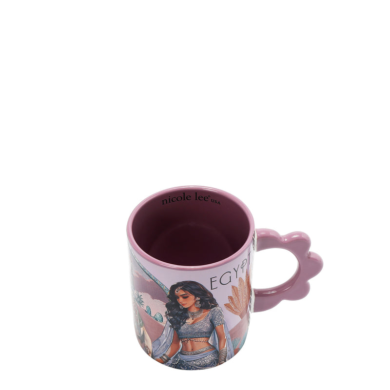 PETAL CERAMIC MUG (<tc>QUEEN CLEOPATRA</tc>)