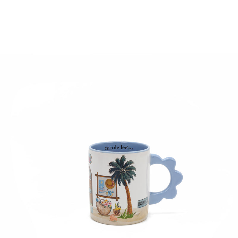 PETAL CERAMIC MUG (<tc>SUN & SAND</tc>)