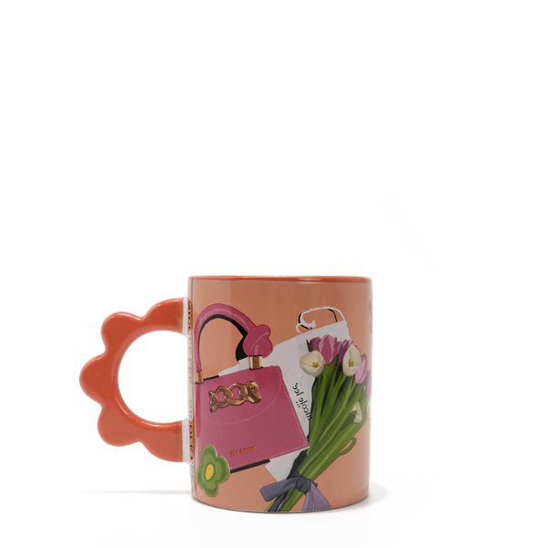 PETAL CERAMIC MUG (<tc>VIOLET BLOSSOM</tc>)