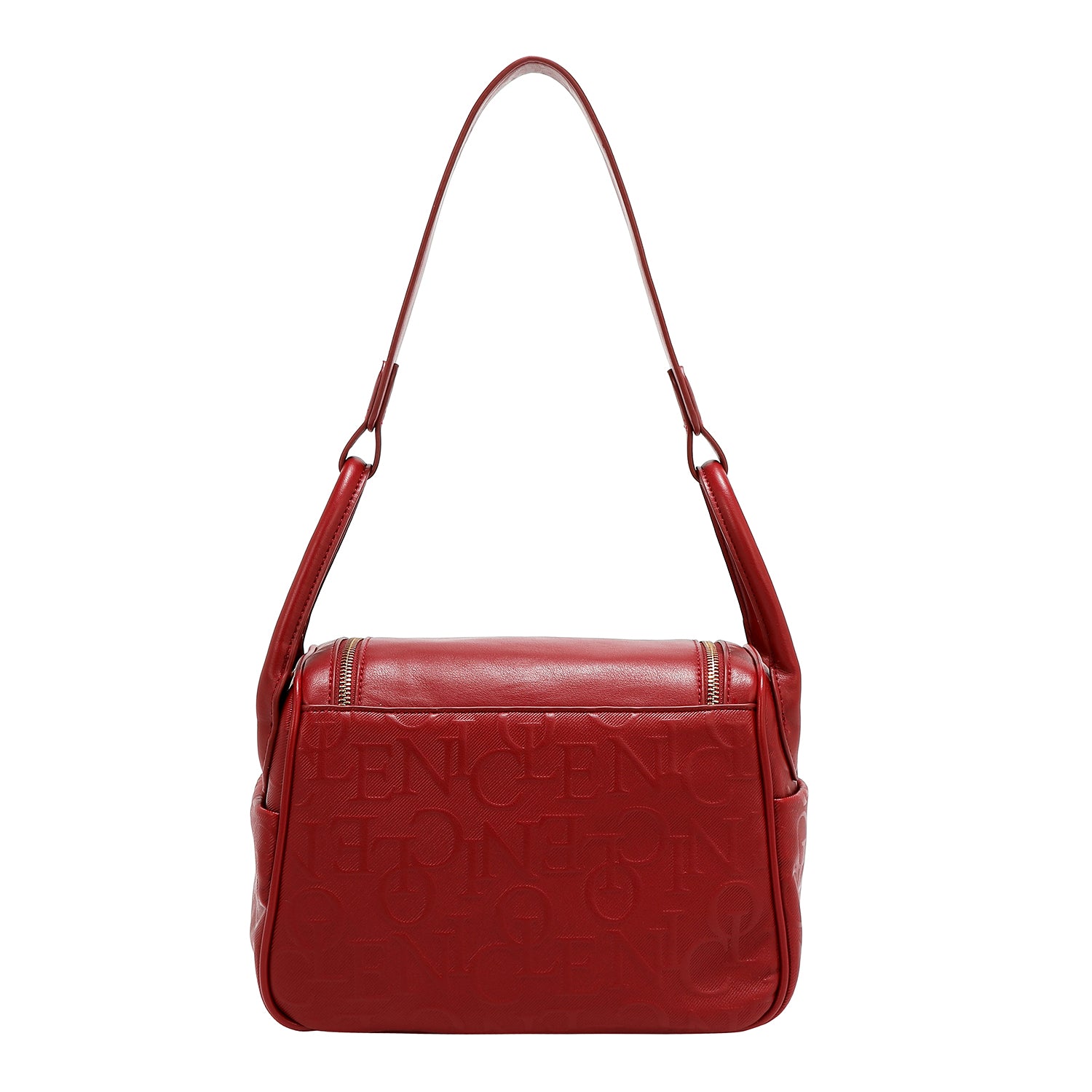 ELEGANCE UMHÄNGETASCHE MIT GEPRÄGUNG (ROT)