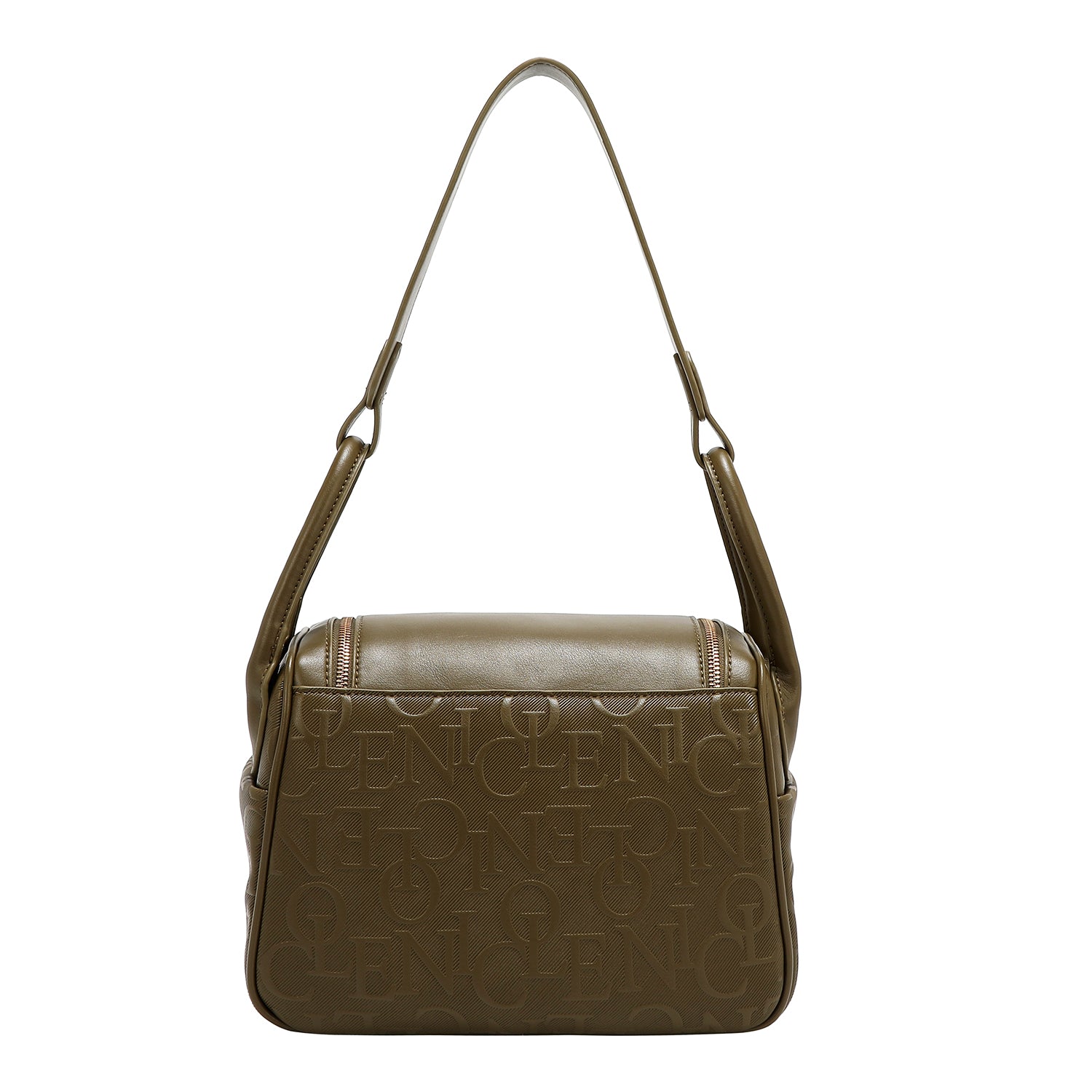 ELEGANCE UMHÄNGETASCHE MIT GEPRÄGUNG (OLIVE)