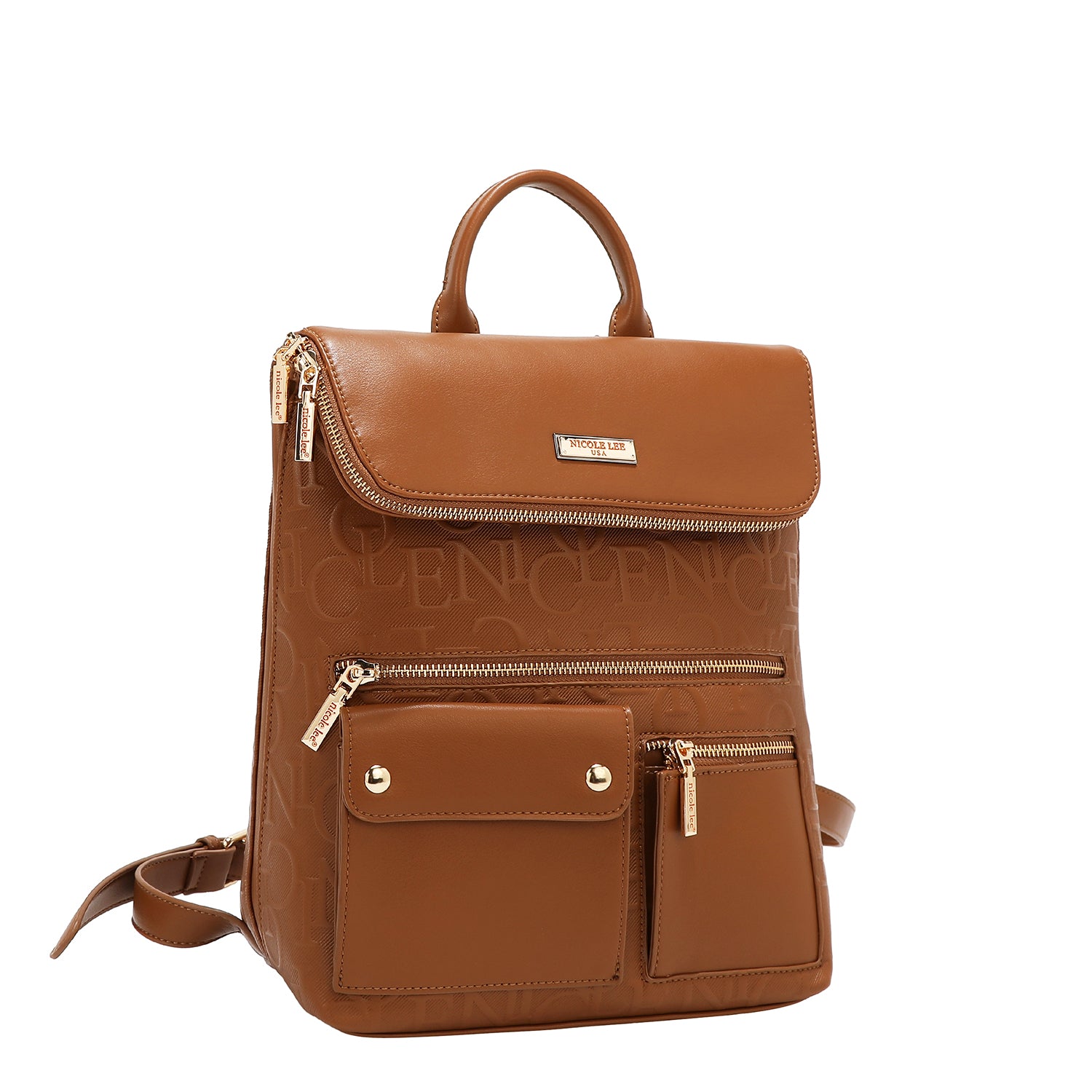 Multibolsos Rucksack Relief Eleganz (Brown)
