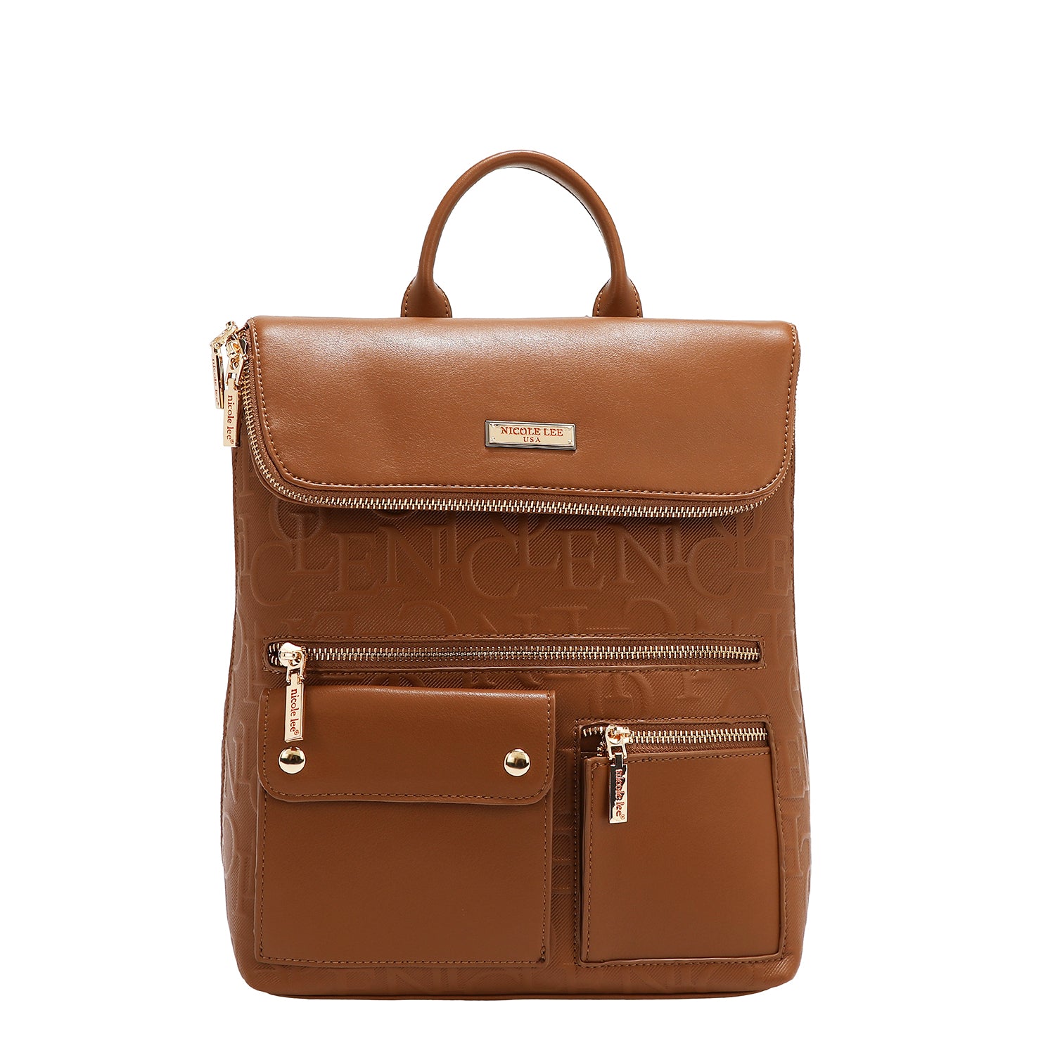 Multibolsos Rucksack Relief Eleganz (Brown)