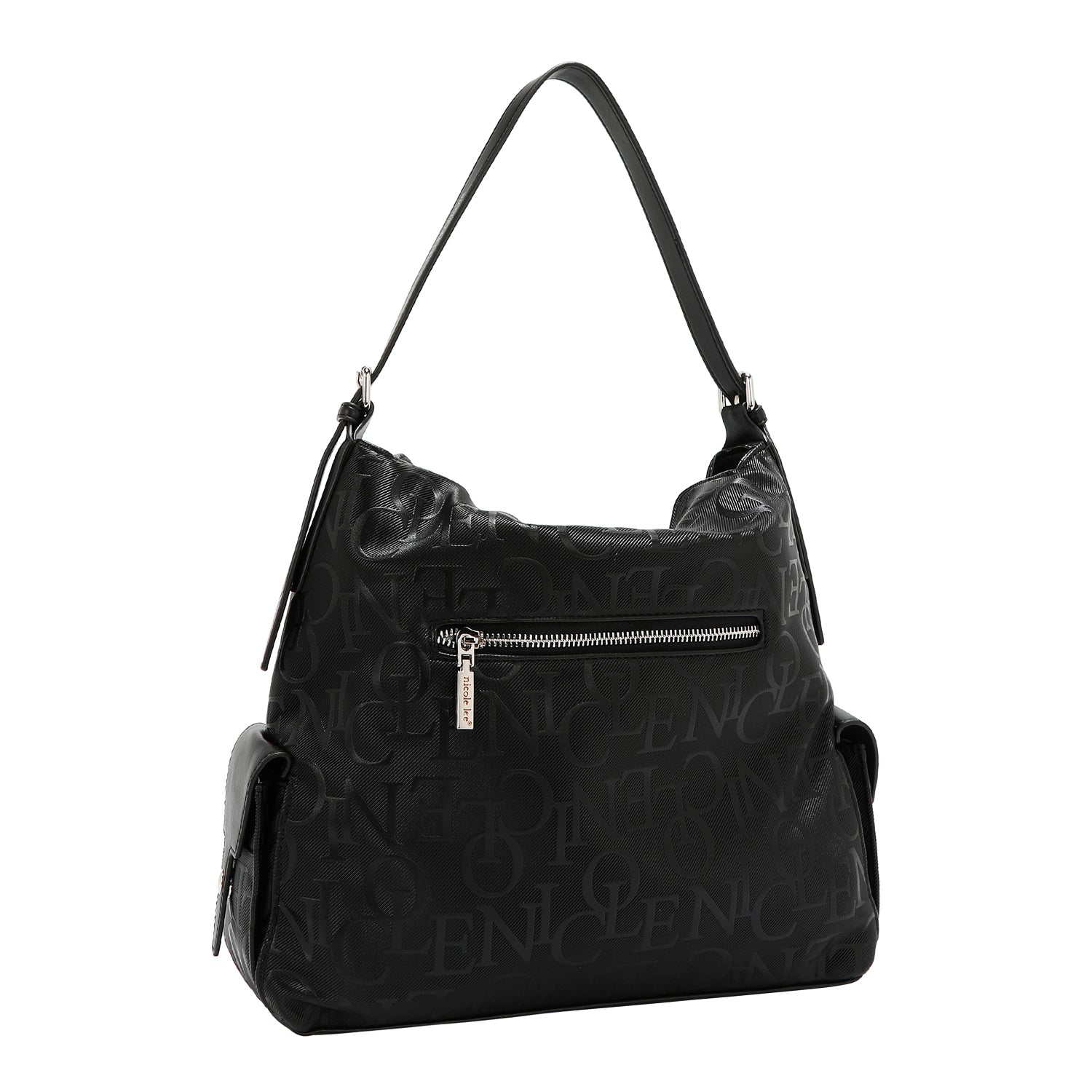 Elegância de alívio de bolsa grande (preto)