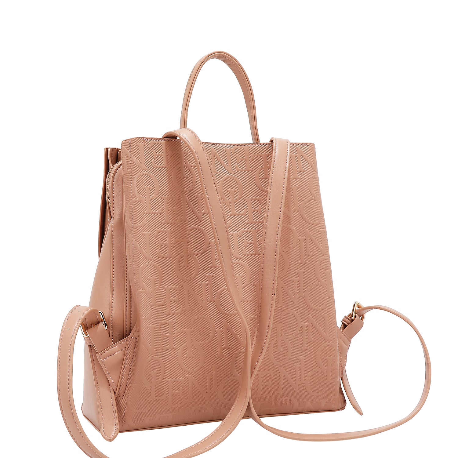 Relief -Eleganz -Rucksack (Pink)