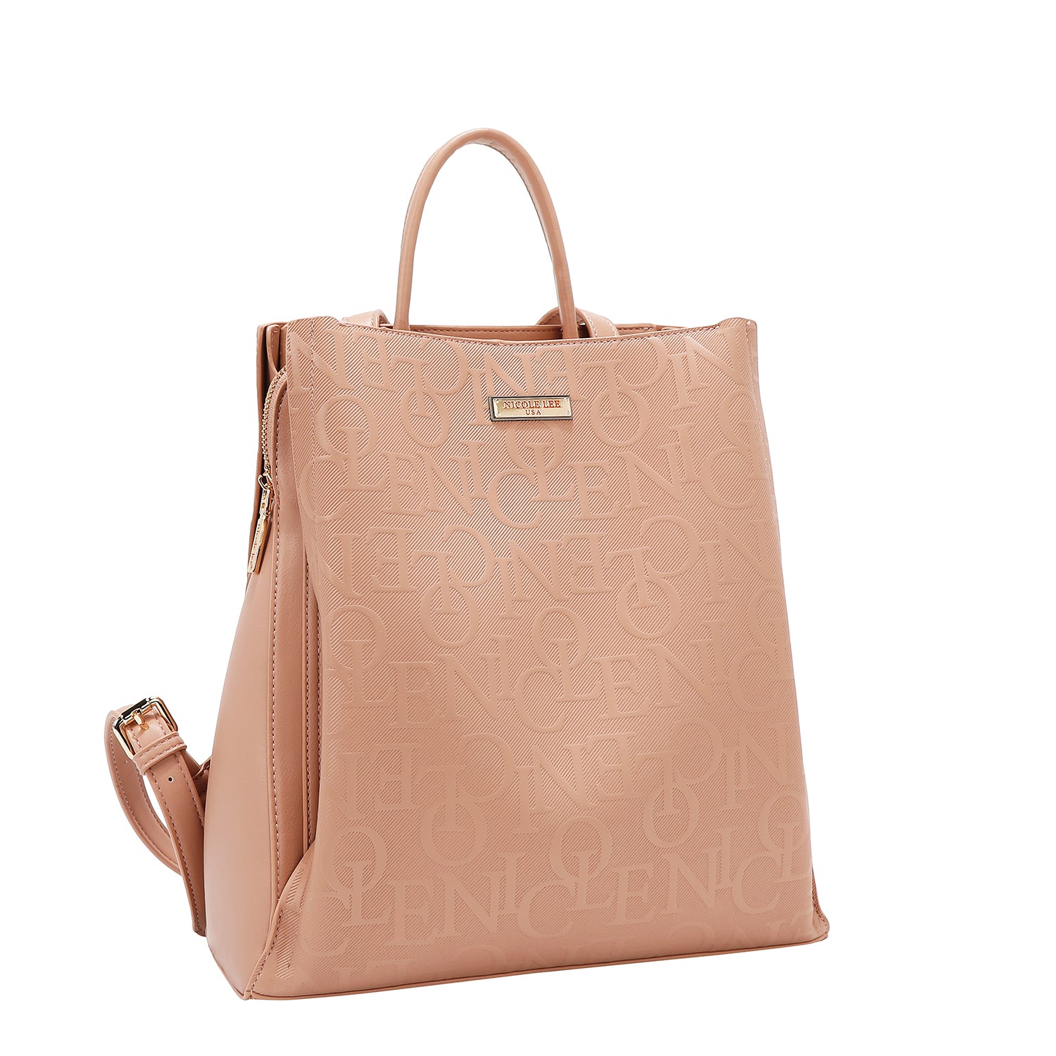 Relief -Eleganz -Rucksack (Pink)