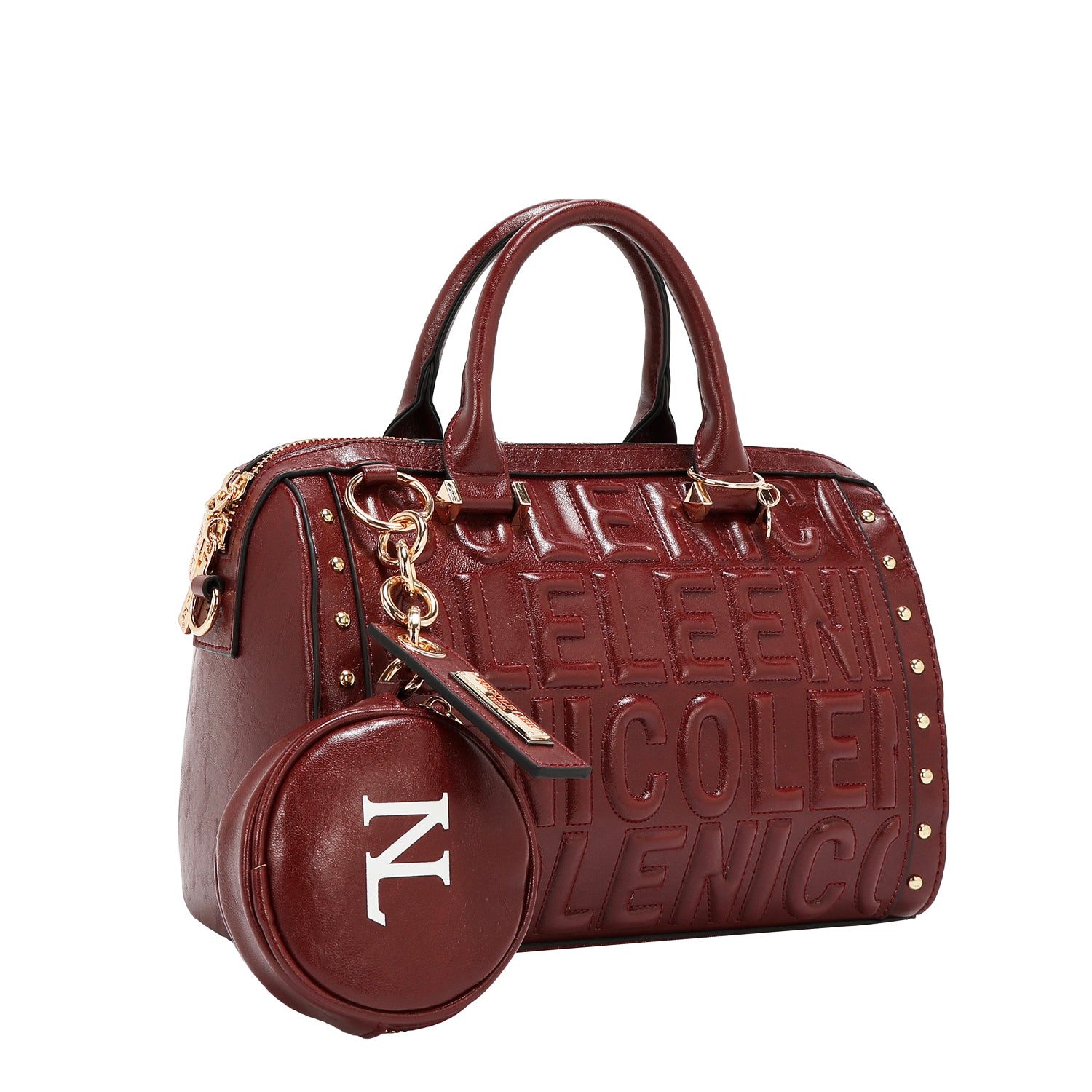 SAC BOSTON AVEC LOGO EMBOSSÉ (VIN)