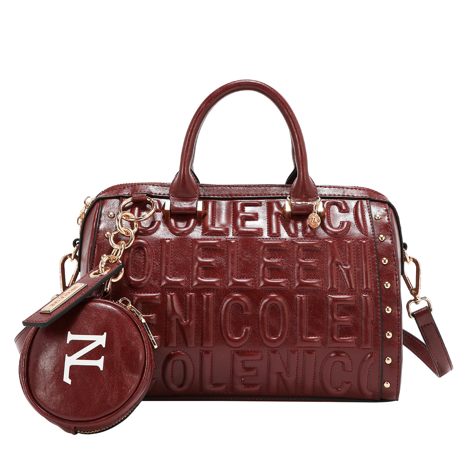 SAC BOSTON AVEC LOGO EMBOSSÉ (VIN)