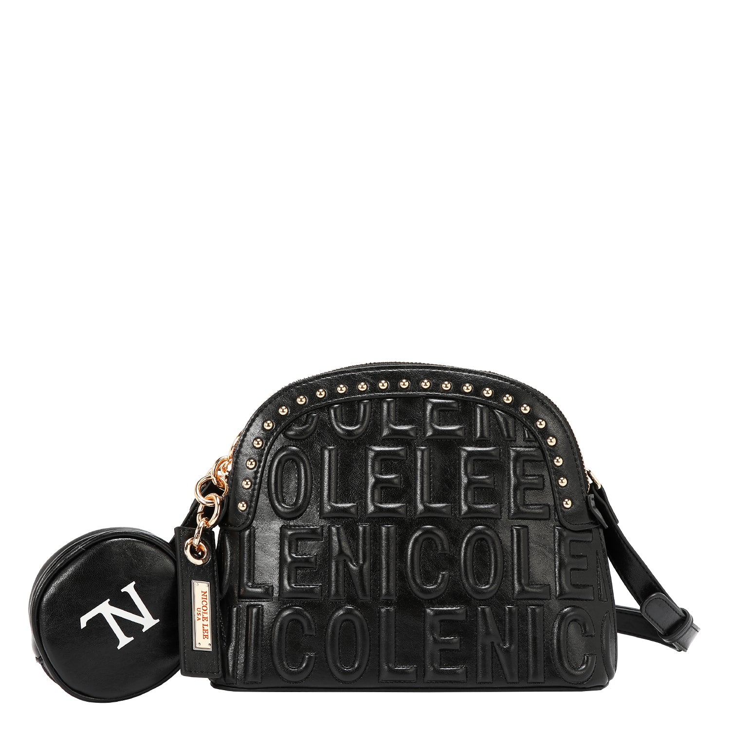 BORSA A TRACOLLA EMB17531 (NERO)