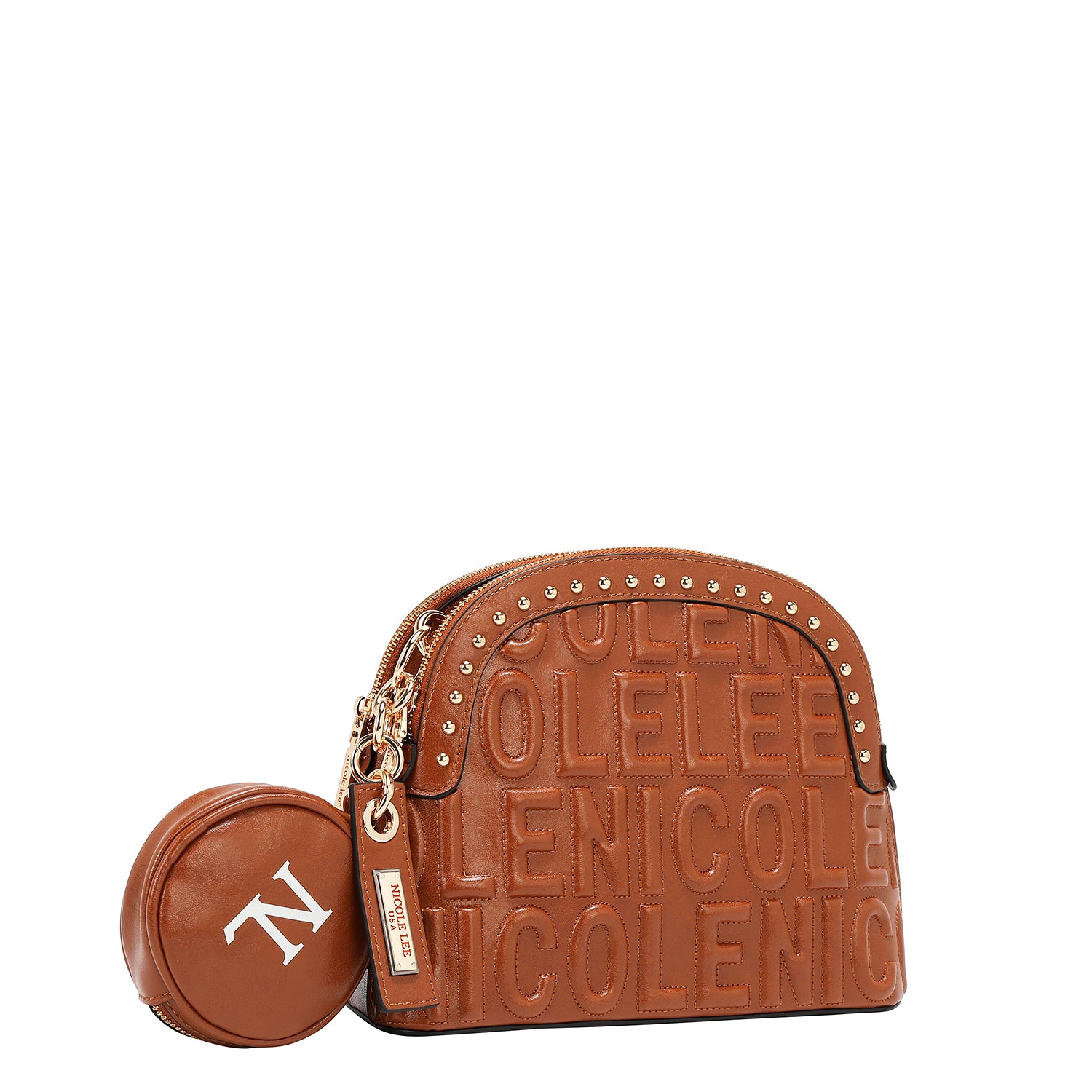 BORSA A TRACOLLA EMB17531 (MARRONE)