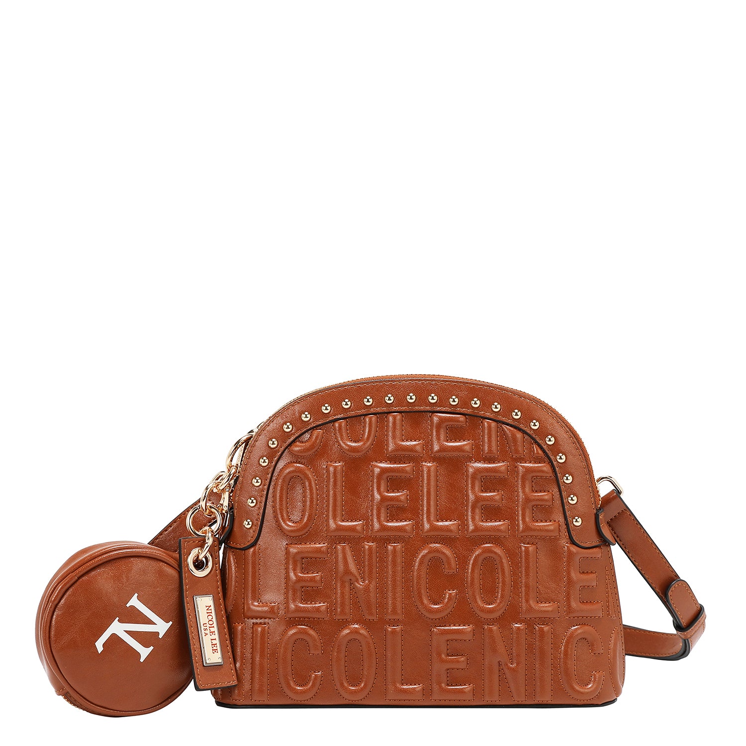 BORSA A TRACOLLA EMB17531 (MARRONE)
