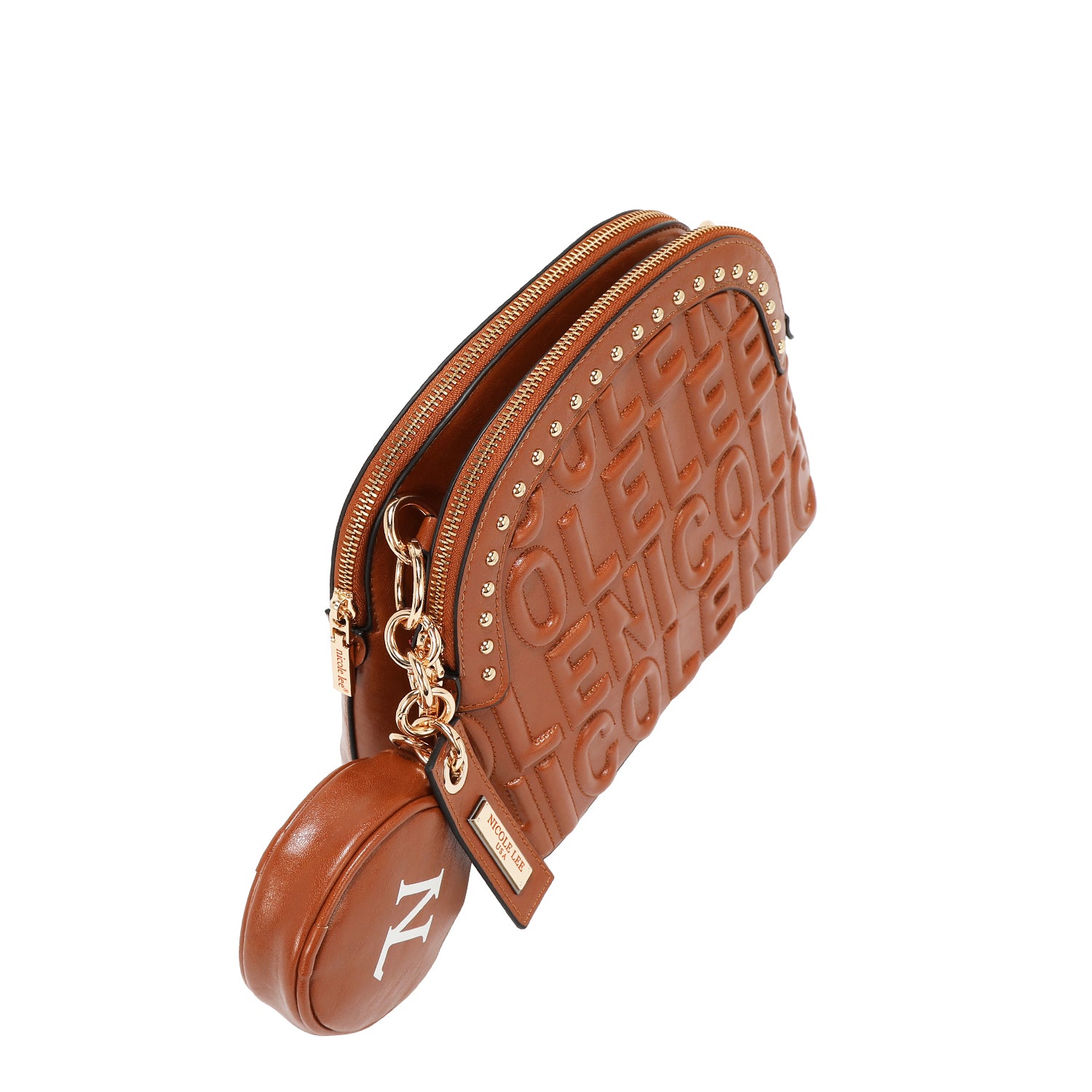 BORSA A TRACOLLA EMB17531 (MARRONE)