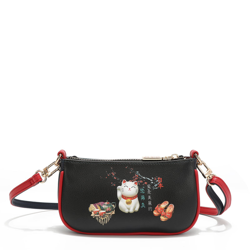 SET DE REGALO 2 PIEZAS (Bolso Cruzado + Cartera) (AKIKO LA BELLEZA)