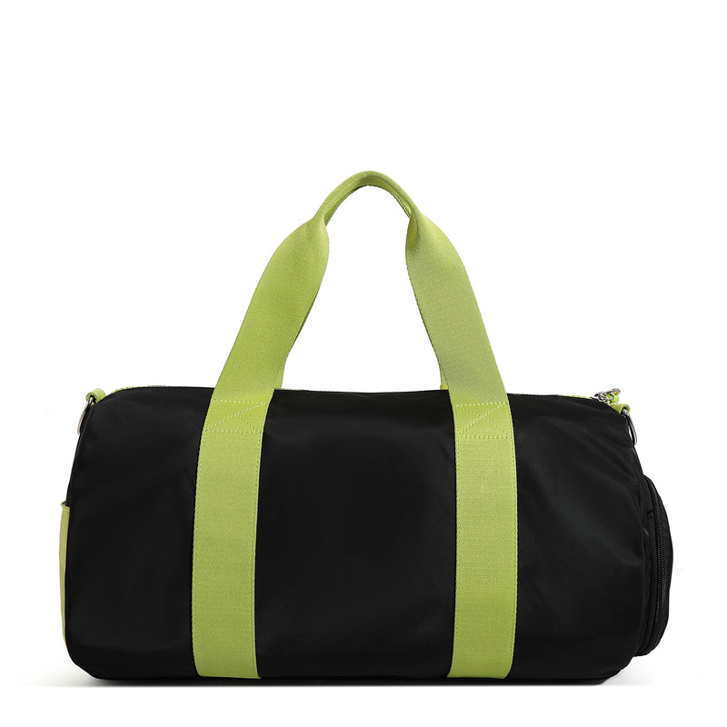 COLORBLOCK BLACK GYM BAG