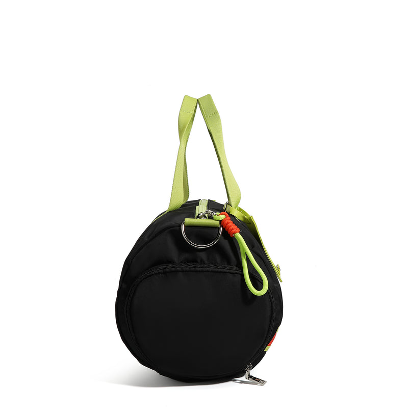 COLORBLOCK BLACK GYM BAG