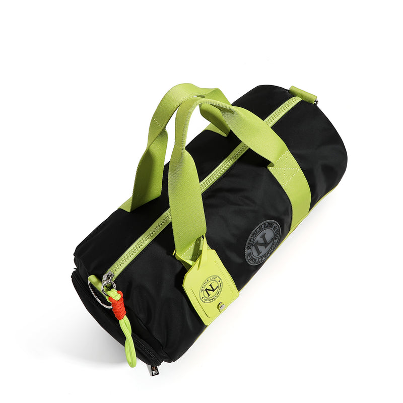 COLORBLOCK BLACK GYM BAG