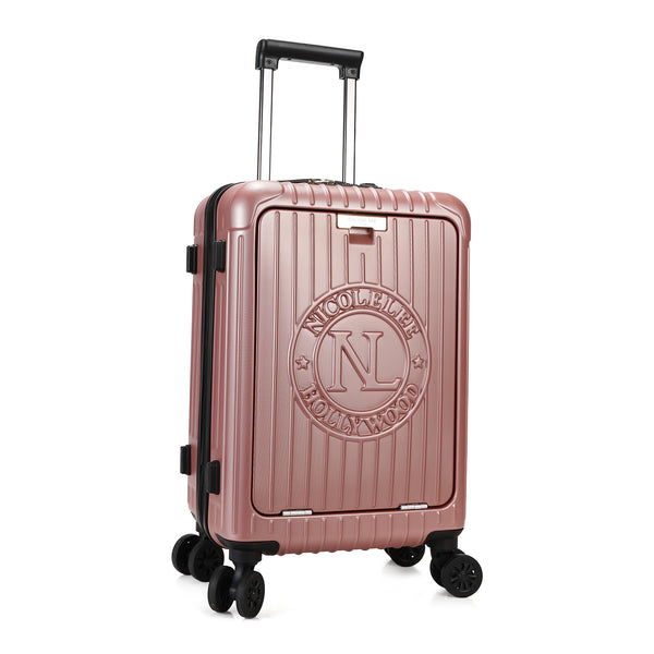 SOLID PINK CABIN SUITCASE