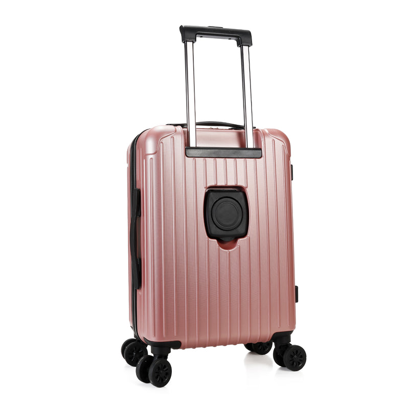 SOLID PINK CABIN SUITCASE