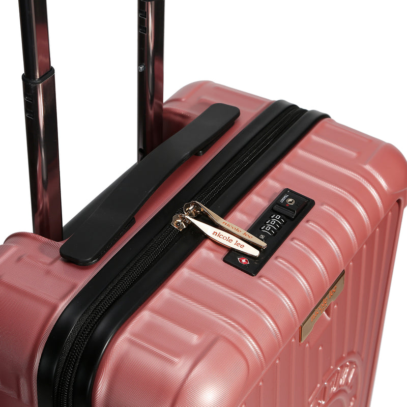 SOLID PINK CABIN SUITCASE