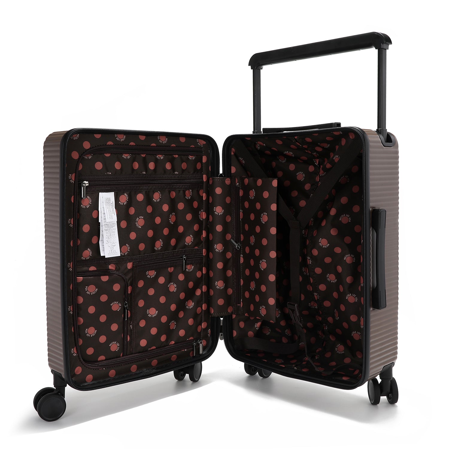 VALISE CABINE 20" AVEC ÉTIREMENTS (<tc>BLIND DATE</tc>)