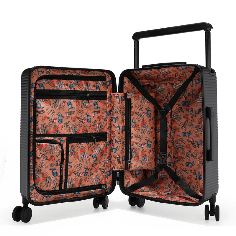 CABIN SUITCASE 20" WITH STRETCH MARKS (<tc>SUN & SAND</tc>)