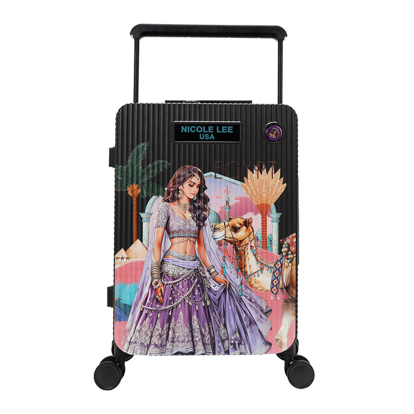 CABIN SUITCASE 20" WITH STRETCH MARKS (<tc>QUEEN CLEOPATRA</tc>)