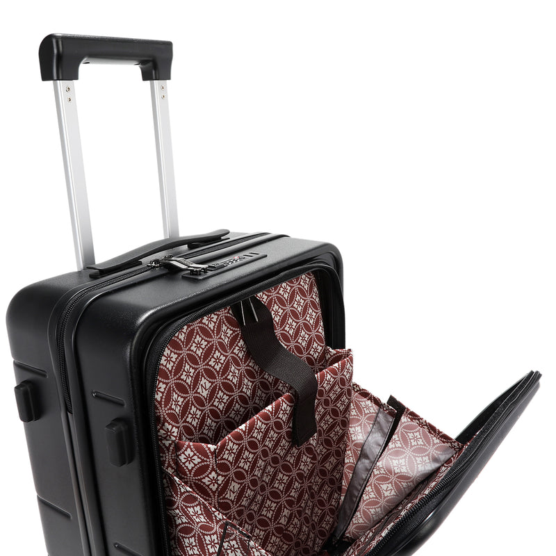 CABIN SUITCASE 20" WITH STRIPES (<tc><tc>Hollywood Drive</tc></tc>)