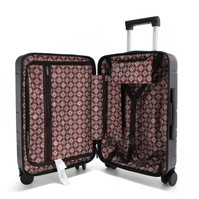 CABIN SUITCASE 20" WITH STRIPES (<tc><tc>Hollywood Drive</tc></tc>)