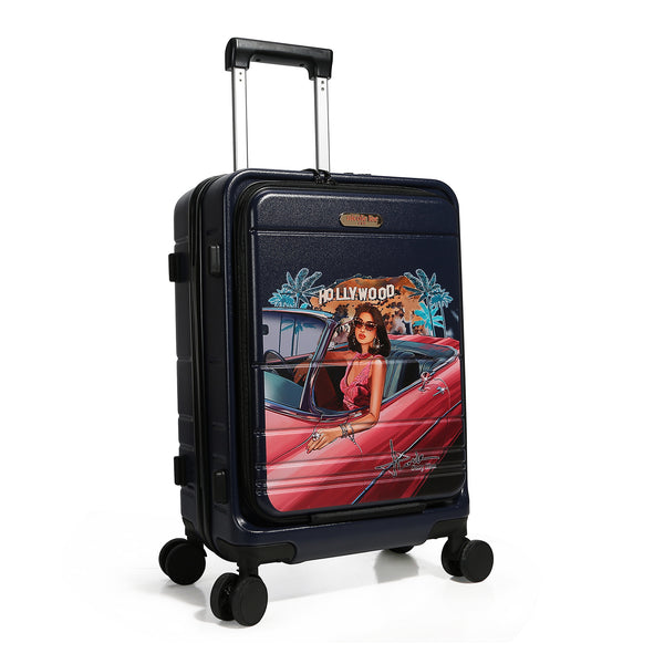 CABIN SUITCASE 20" WITH STRIPES (<tc><tc>Hollywood Drive</tc></tc>)