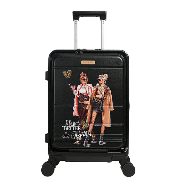 CABIN SUITCASE 20" WITH STRIPES (<tc><tc>Ladies Night Out</tc></tc>)